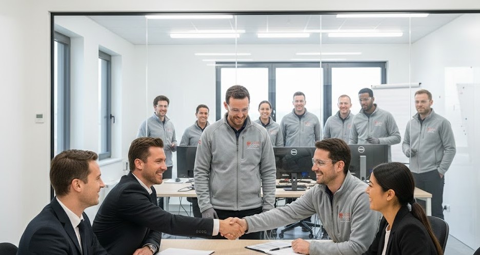 Kundenbeziehung und Projektkoordination